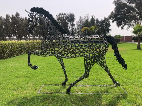 Sculpture métal CHEVAL – Image 4