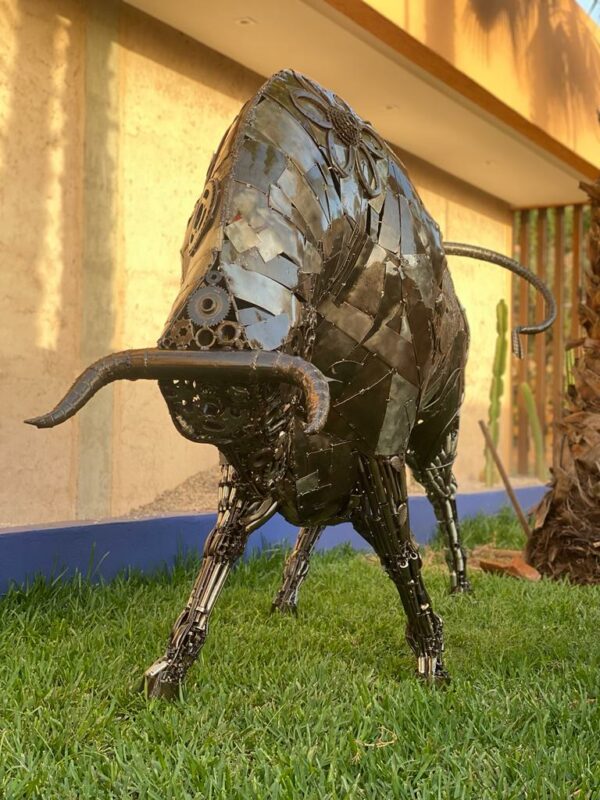 Sculpture en métal TAUREAU – Image 8