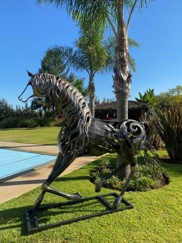 Sculpture métal CHEVAL