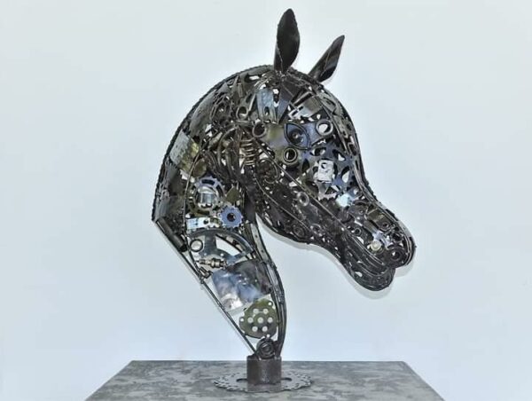 Sculpture métal CHEVAL – Image 12
