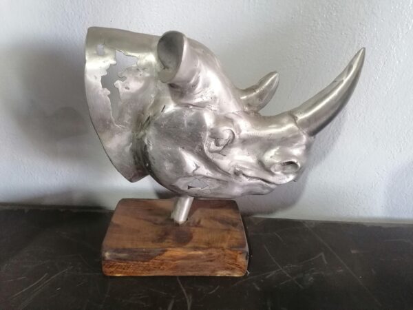 Sculpture en métal RHINOCEROS – Image 10