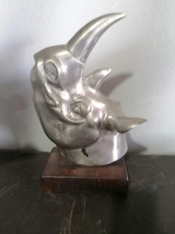 Sculpture en métal RHINOCEROS – Image 11