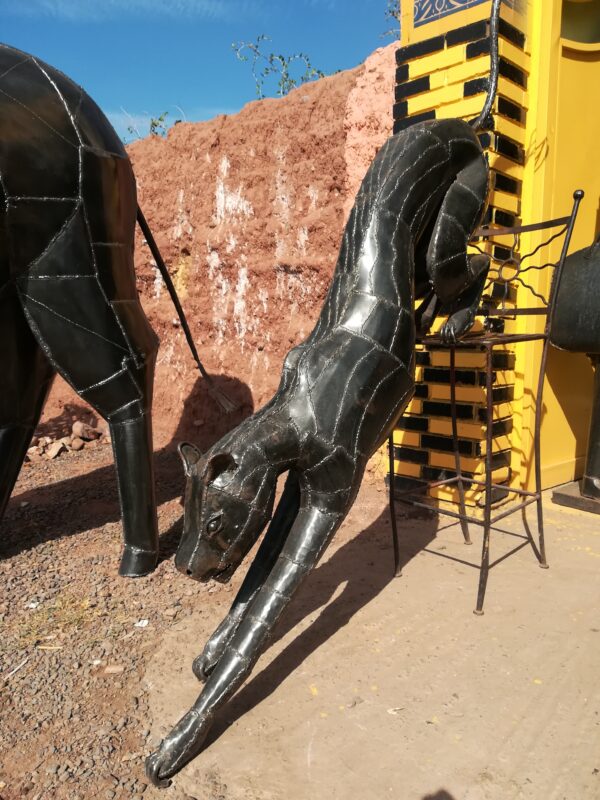 Sculpture métal GUEPARD – Image 9