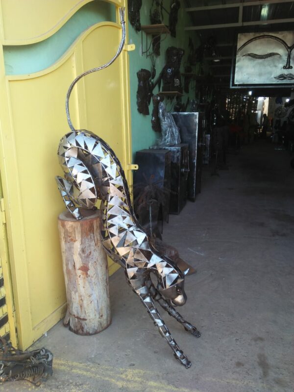 Sculpture métal GUEPARD – Image 10