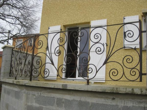 Garde corps modèle 36