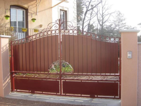 Portail en fer forgé modèle 2 – Image 2