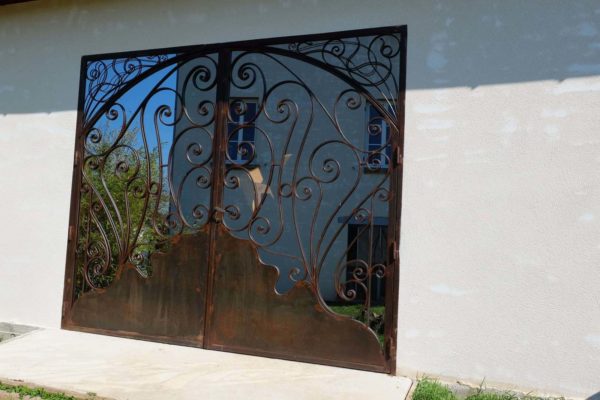 Porte en fer forgé modèle 5 – Image 2