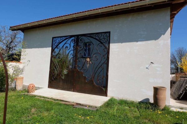 Porte en fer forgé modèle 5 – Image 3
