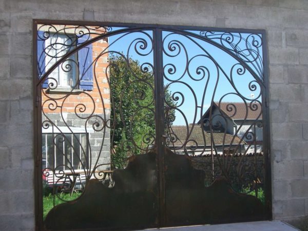Porte en fer forgé modèle 5 – Image 4