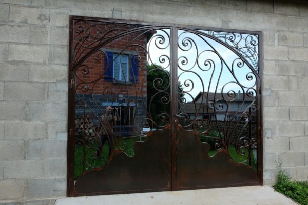 Porte en fer forgé modèle 5 – Image 6