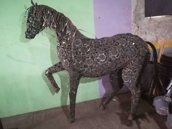 Sculpture métal CHEVAL – Image 15