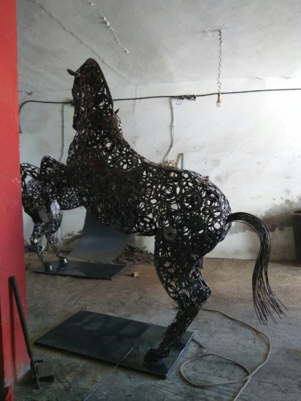 Sculpture métal CHEVAL – Image 20