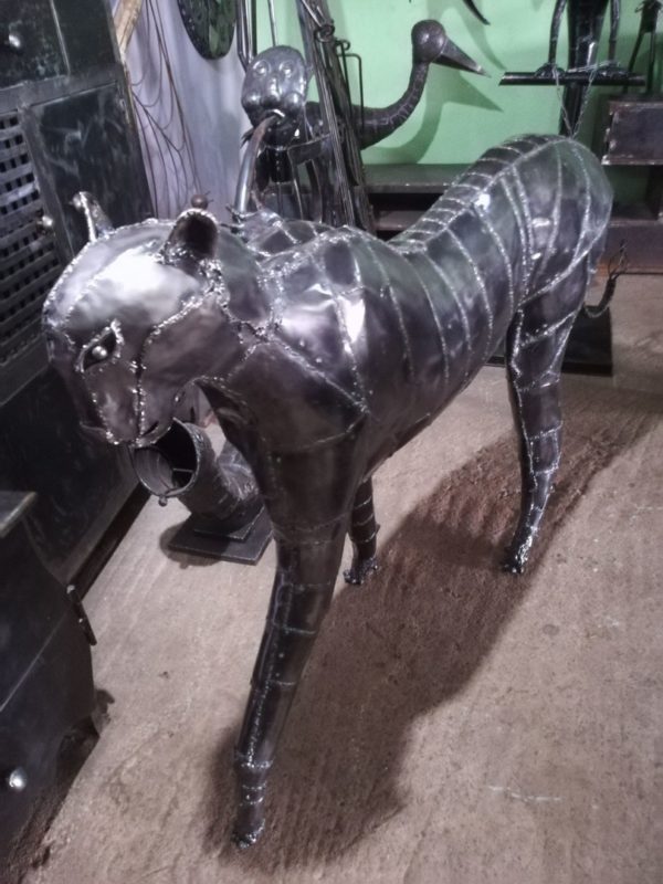 Sculpture métal GUEPARD – Image 2