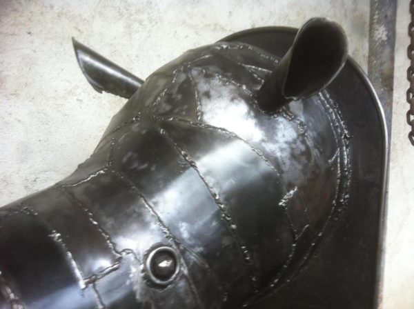 Sculpture en métal RHINOCEROS – Image 7