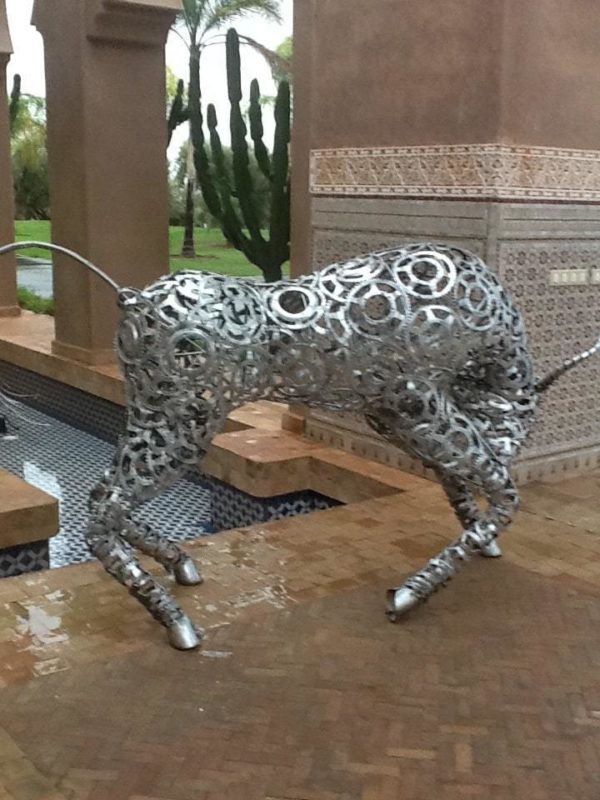 Sculpture en métal TAUREAU – Image 14