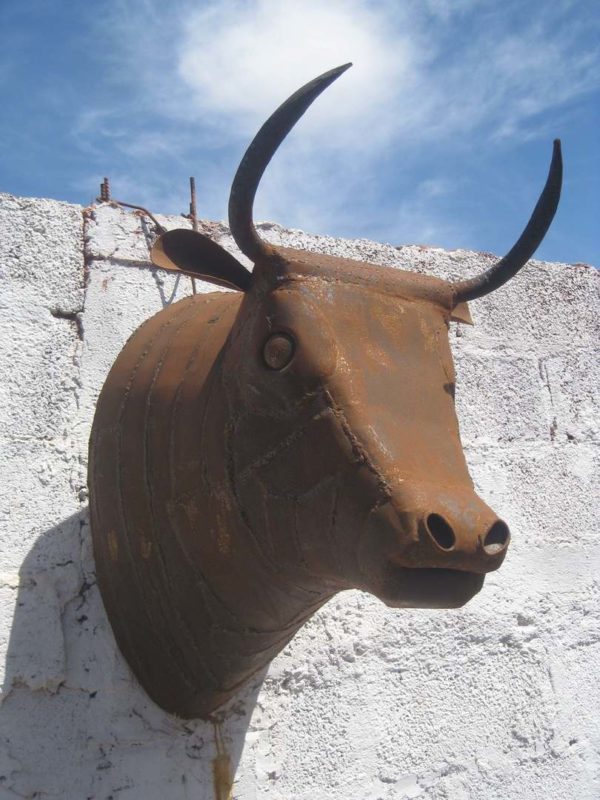 Sculpture en métal TAUREAU – Image 19