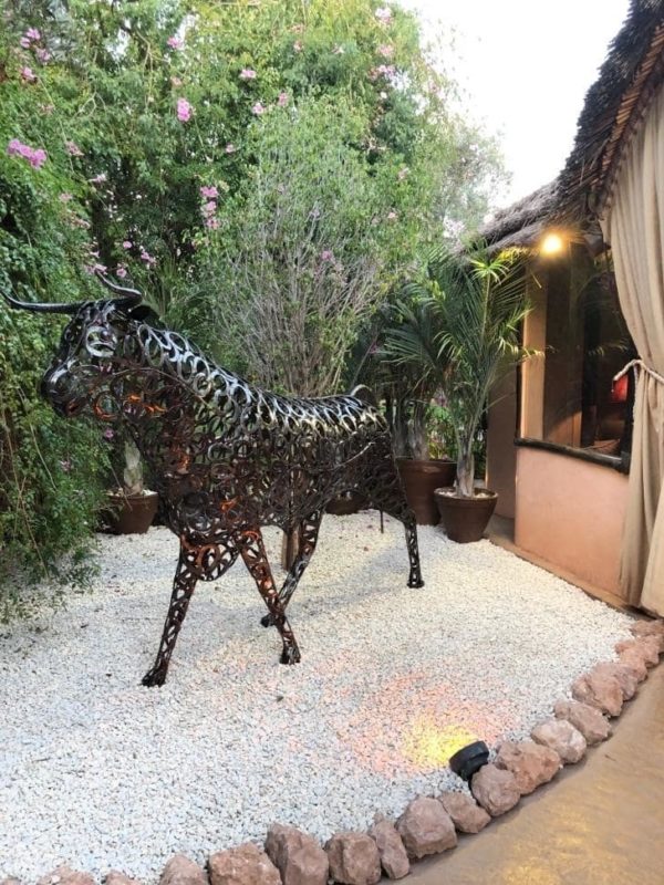 Sculpture en métal TAUREAU – Image 20