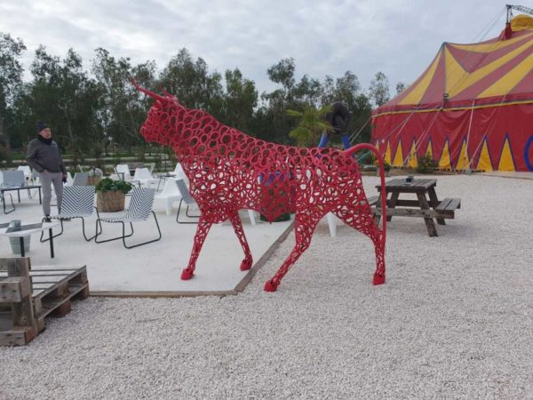 Sculpture en métal TAUREAU – Image 22