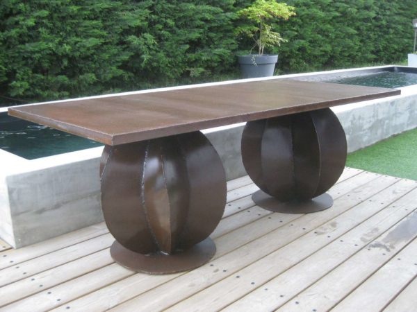 Table de salle à manger modèle SAND – Image 3