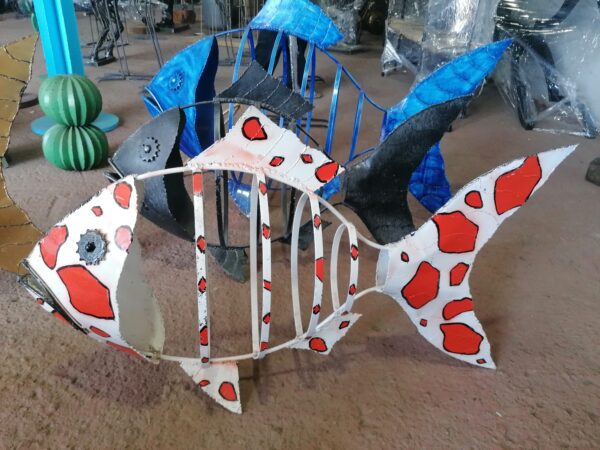 Sculpture métal POISSON – Image 2