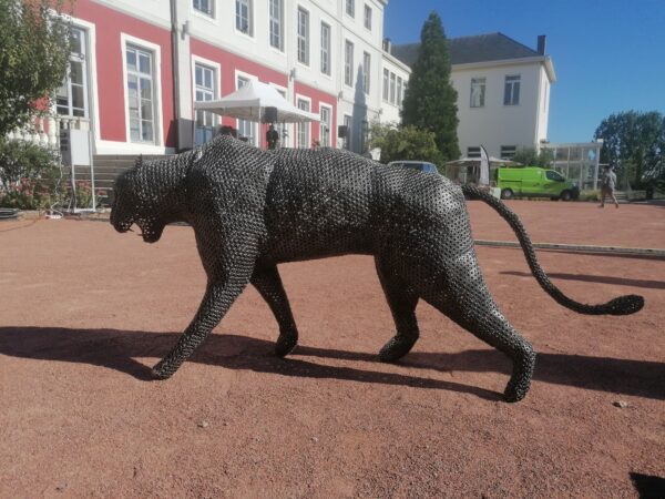 Sculpture métal JAGUAR – Image 4