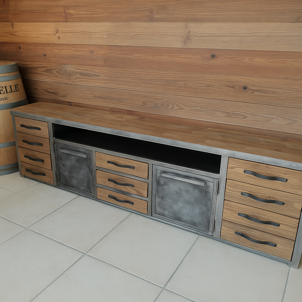 Mobilier en métal sur mesure : la tendance qui s’installe durablement dans nos intérieurs